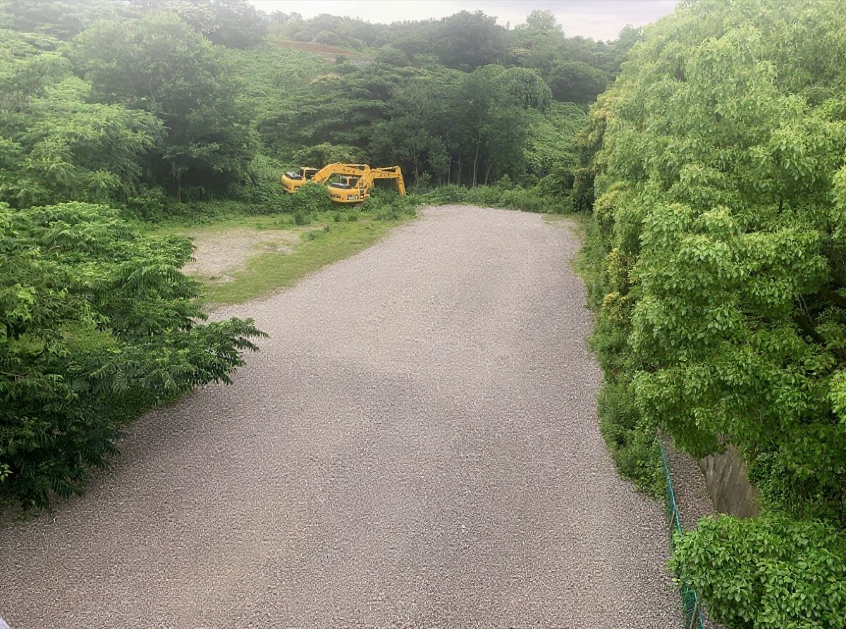 整地された自社保有地（横浜市保土ケ谷区・月極駐車場）